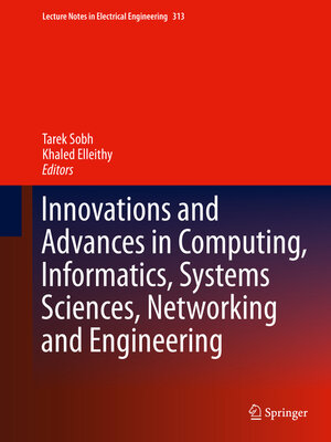 cover image of Innovations and Advances in Computing, Informatics, Systems Sciences, Networking and Engineering